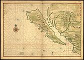 „Insel“ Kalifornien, ca. 1650