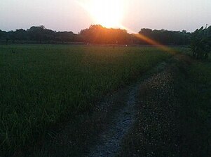 K.Pudur Village Sunset Time