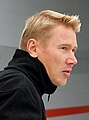 Der finnische Rennfahrer Mika Häkkinen