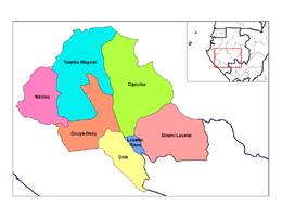 Dipartimento di Boumi-Louétsi – Mappa