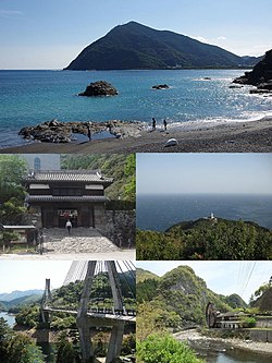 Motozaru Beach Saiki Castle Cape Tsurumisaki Utagenka Bridge Kohan Forest Park