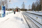 Sognsvann station, the terminus of the Sognsvann Line, in 2006