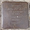 Stolperstein Bönen Zechenstraße 4 Clara Poppert