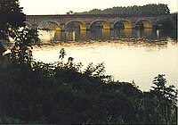 De kanaalbrug van Cacor over de Tarn