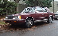 1987 Chrysler LeBaron sedan