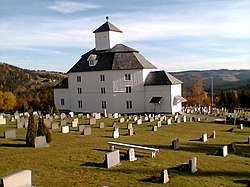 Åmot Church in northern Torpa