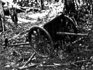 Captured Japanese artillery cannon