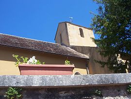 The church in Charrecey