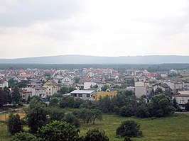 De Altana, gezien vanaf de toren van het stadhuis in Szydłowiec