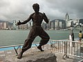 Bruce Lee heykeli Avenue of Stars, Hongkong