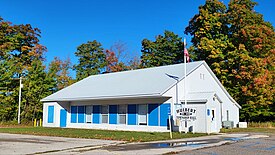 Hulbert Township Hall in Hulbert