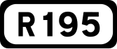 R195 road shield}}