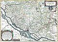 „Hohenfelde“ 1650, Landkarte Mejer