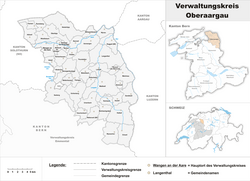 Vị trí của Oberaargau (tiếng Đức)