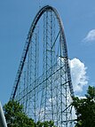 First Drop von Millennium Force