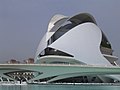 City of Arts and Sciences'ta bulunan "El Palau de les Arts Reina Sofía", Valencia by Santiago Calatrava, 2005