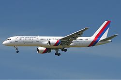 Boeing 757-200 der Nepal Airlines