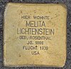 Stolperstein für Melita Lichtenstein