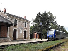 Het station van Varennes-sur-Fouzon