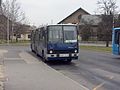 Ikarus 280 az albertfalvai végállomáson