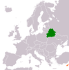 Location map for Belarus and Cyprus.