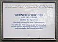 Berlin-Tiergarten, Berliner Gedenktafel für Werner Schröder