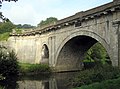 Dundas aqueduct, built of stone in a classical style.