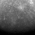 Merkür'ün yörüngesinden çekilmiş olan ilk fotoğrafı (2011)