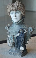 Sarah Bernhardt, marble, c. 1895, Musée d'Orsay