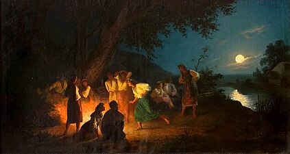 Night on the Eve of Kupala Night 1880s