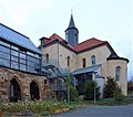 Blick zu Querhaus und Chor der Klosterkirche