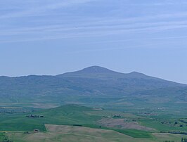 De Monte Amiata vanuit Pienza