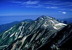 Mount Tsurugi and Bessan 剱岳と別山