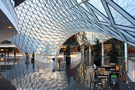 Dach und Fassade vom MyZeil, Frankfurt