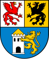 Wappen des Powiat Lęborski