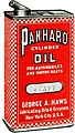 1915 - The Panhard automobile cylinder Oil" advertisement: "The logic of a good cylinder oil".