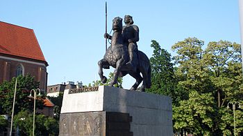 Denkmal Boleslaw Chrobrys in Wroclaw