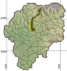 Localizare în cadrul județului