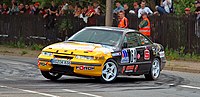 Opel Calibra 4×4 Turbo im Rallye-Einsatz