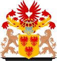 Wappen der Titelanerkennung per königlichem Beschluss vom 3. Dezember 1991