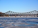 Neue Seegartenbrücke im Winter