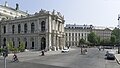 Josef-Meinrad-Platz in Wien 1 beim Burgtheater; Blickrichtung Nordosten (2013)