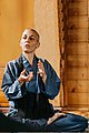 Zenmeisterin Kankyo Tannier, buddhistischge Nonne 2.0 und Gründerin des Lebenshof Kibo