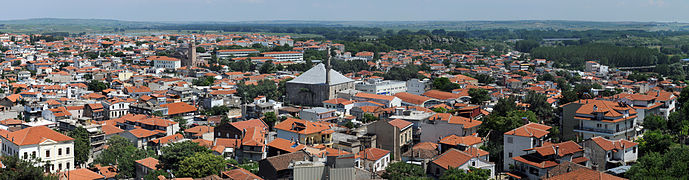 Panoramablick von der Burg