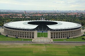 Das Olympiastadion im September 2013