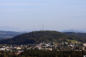 Brühlbergturm von Südwesten aus gesehen