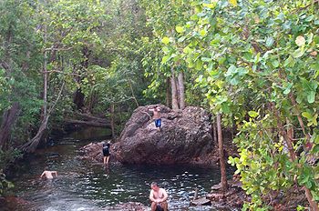 Buley Rock Holes at Litchfield National Park, NT, AUST