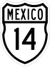 Federal Highway 14 shield