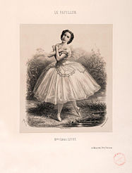 Emma Livry in Le Papillon