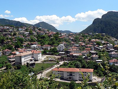 A view of Gyovren, a village in Devin.